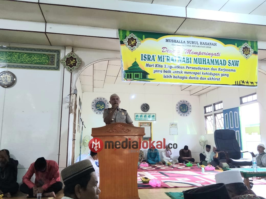 Kapolsek Enok Himbau Masyarakat Agar Jangan Panik dan Waspada Penularan Corona 