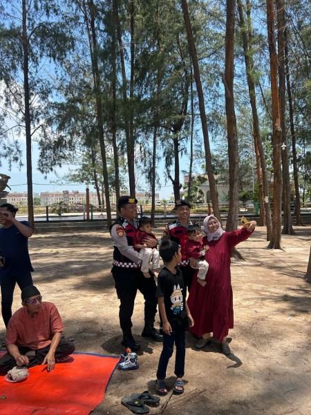 Polda Kepri dan Jajaran Gelar Pengamanan dan Pelayanan Di Tempat Keramaian dan Wisata