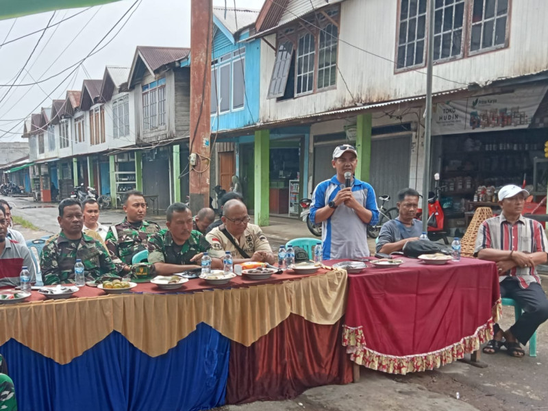 Babinsa Koramil 05/Gas Serka Nawawi Menghadiri Undangan Pertemuan Kelompok Tani Desa Belantaraya