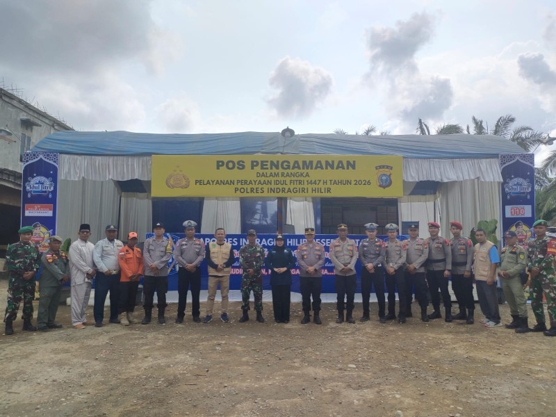 Personil Gabungan Siap Amankan Hari Raya Idul Fitri 2026 di Wilayah Kecamatan Kemuning