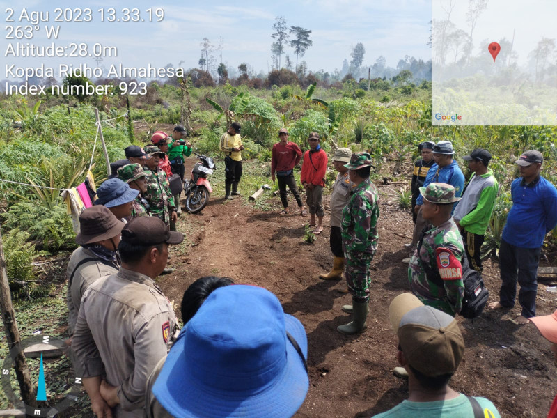 Danramil Lettu Czi Slamet Hiro Hito Jalin Silaturahmi dan Hubungan Baik Antar Sesama