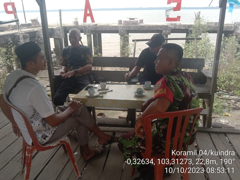 Babinsa Koramil 04/Kuindra Harapkan Masyarakat Untuk Tanamkan Nilai-nilai Pancasila