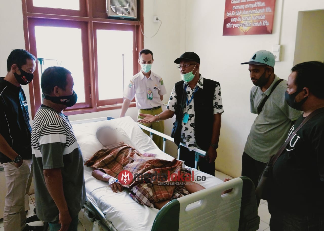 Marlis Syarif akan Tanggung Biaya Pengobatan Siswa SMK Korban Laka Lantas di Kuala Enok 