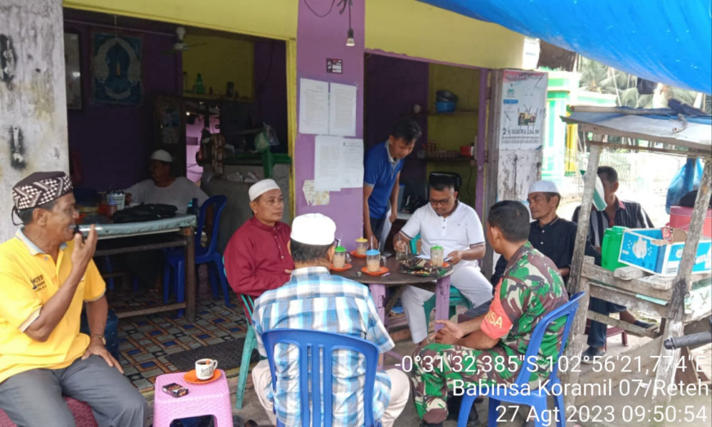 Koramil 07/Reteh Ingatkan Warga Untuk Terus Jaga Lahan dan Hutan