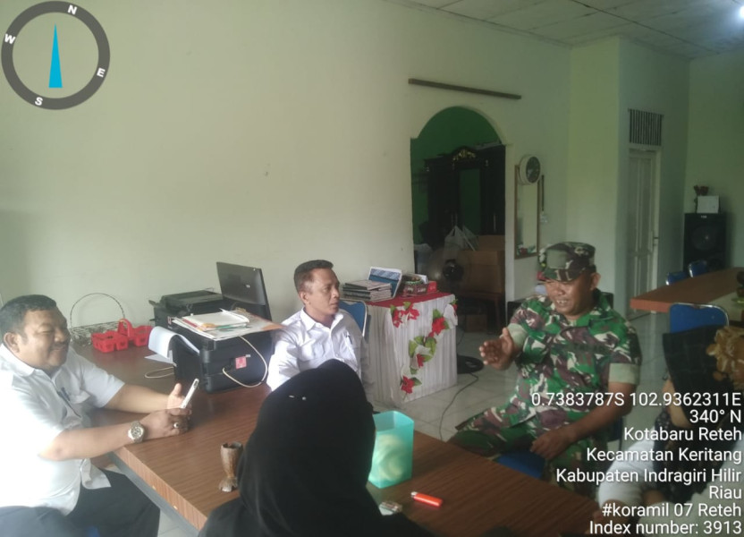 Bersama Tokoh Masyarakat, Babinsa Koramil 09/Kmg Jalin Kebersamaan dan Silaturahmi Antar Sesama