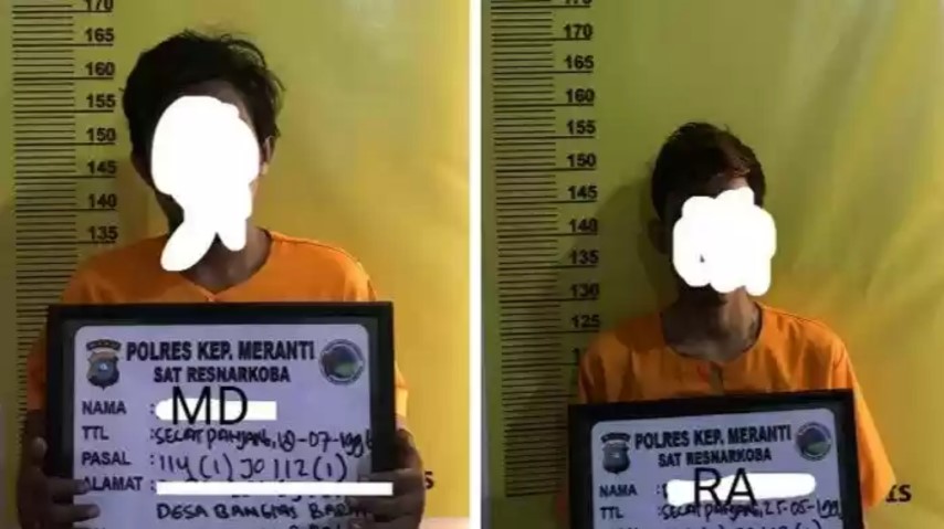 Dua Dicokok, Satu Pelaku Lolos Bawa Tas Pinggang yang Berisi Sabu-sabu