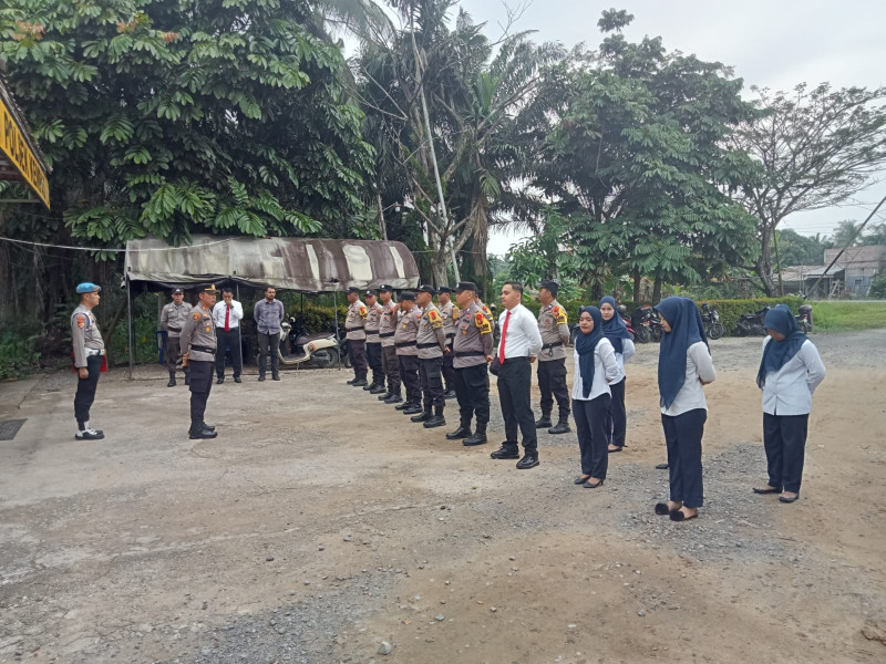 Kapolsek Kempas Tekankan Netralitas Personil dalam Pilkada