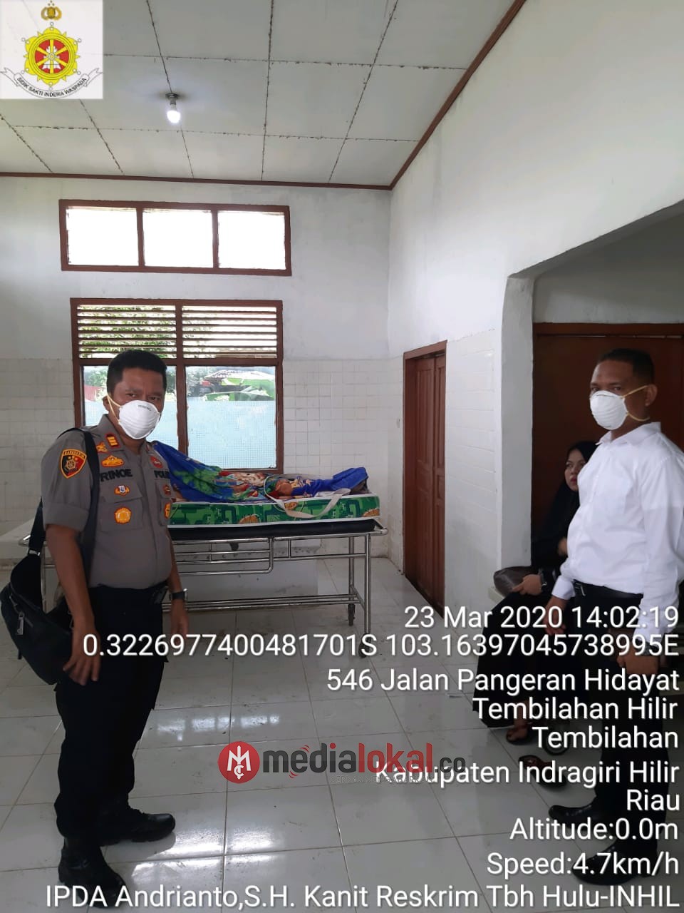 Penemuan Mayat di Tembilahan Hulu Gegerkan Warga, ini Hasil Visumnya 