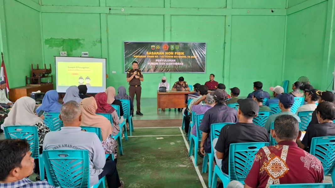 TMMD Ke-123 Inhil: Meningkatkan Wawasan dan Kesadaran Masyarakat Melalui Penyuluhan