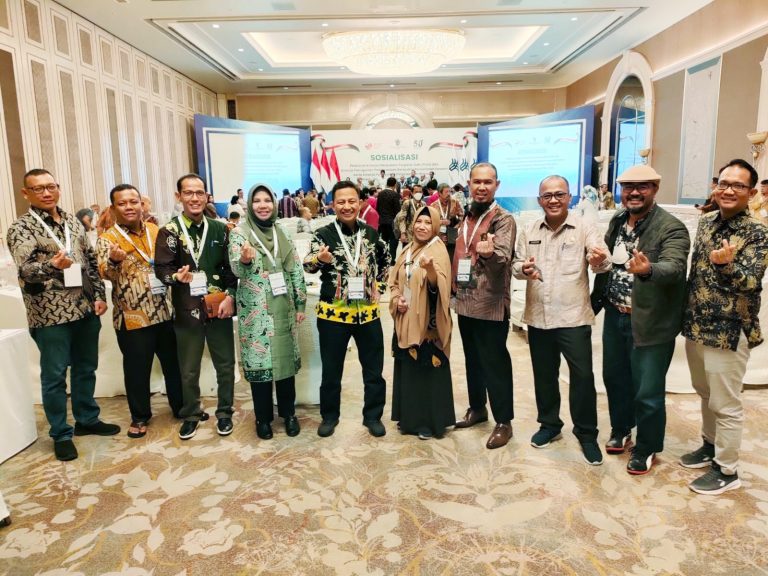 Kepala DPMPTSP Inhil Hadiri Sosialisasi dan Workshop Penilaian Kinerja di Jakarta