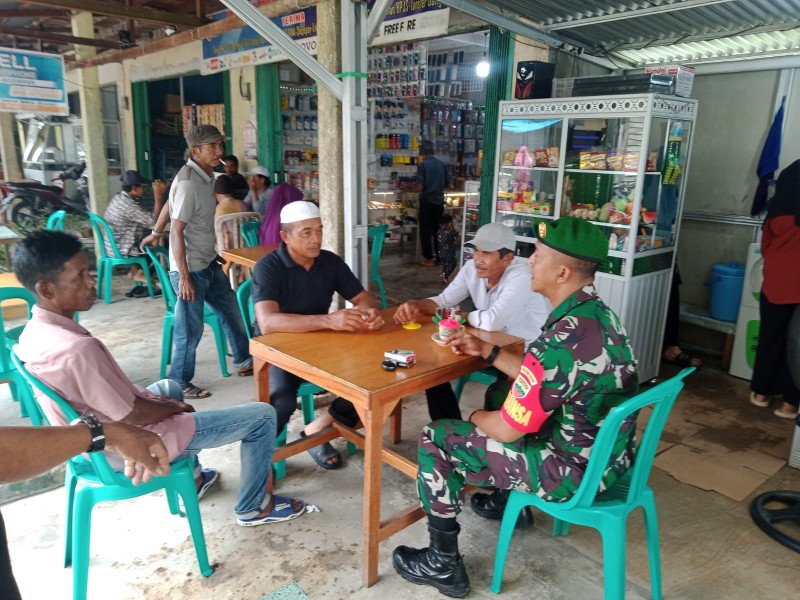 Babinsa Koramil 07/Reteh, Selalu Ada di Tengah-Tengah Masyarakat