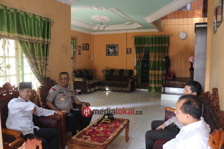Pererat Hubungan Dengan Tokoh Masyarakat, Kapolres Inhil mengadakan Silaturahmi Kamtibmas. 