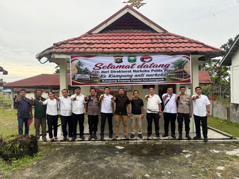 Empang Pandan Jadi Percontohan Kampung Tangguh Anti Narkoba, Libatkan Mantan Pecandu dalam Usaha Produktif