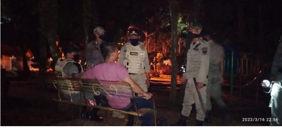 Seorang Pemuda Berbadan Tegap DitemukanTermenung Di Tempat Sunyi Oleh Satpol PP Inhil