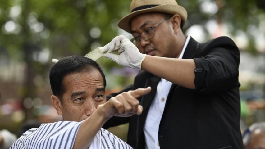Disindir Kubu Prabowo, Herman Tukang Cukur Jokowi: Saya Asli Garut