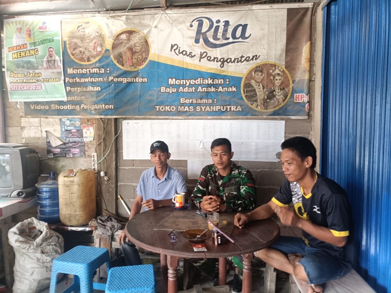 Meningkatkan Hubungan Silaturahmi: Babinsa Pratu Arjun Beraksi