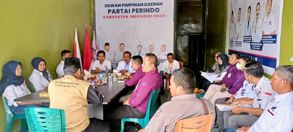 Verifikasi Faktual Kepengurusan dan Domisili Kantor DPD Partai Perindo Inhu, Ini Hasilnya