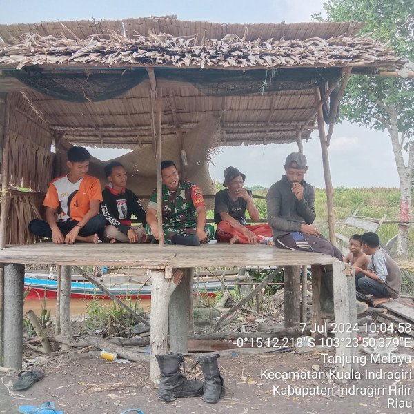 Ciptakan Ketahanan Pangan, Babinsa Koramil 04/Kuindra Harap Dapat Meningkatkan Hasil Panen