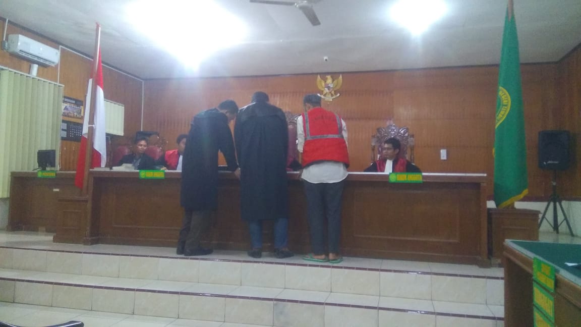 Sidang Lanjutan di PN Tembilahan, Usman: Saya Bukan Pendukung Jokowi atau Prabowo
