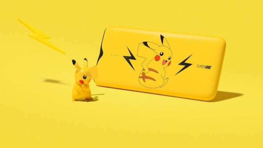 Oppo Rilis Powerbank Pikachu Berteknologi Super VOOC