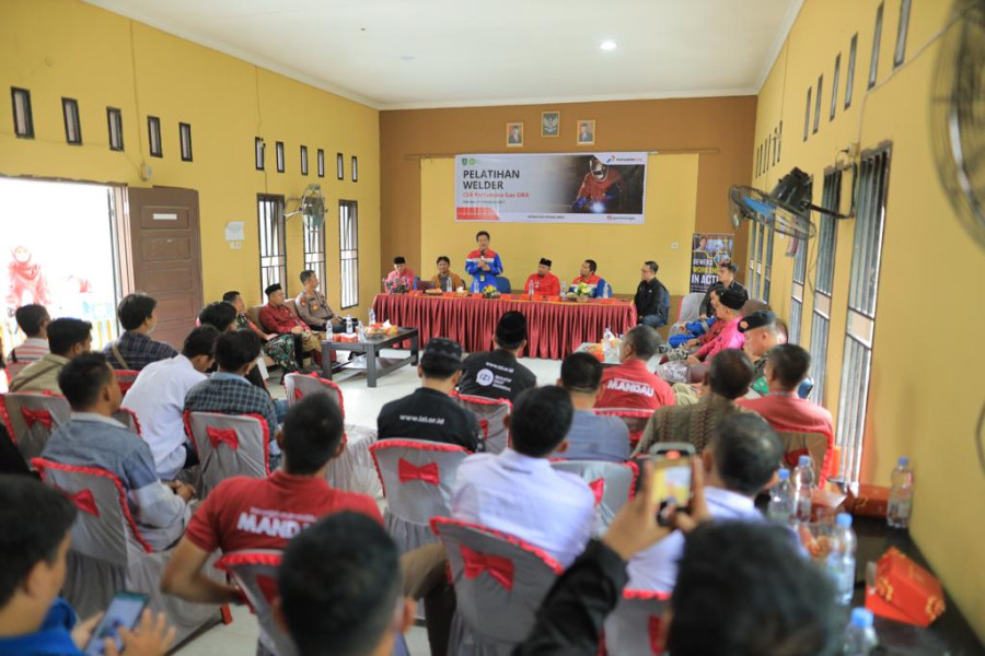 Tingkatkan Kapasitas Keterampilan Masyarakat, Pertagas Gelar Pelatihan Welder di Mandau