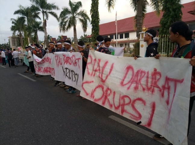 KAMMI Riau Desak Kejati Tuntaskan Kasus Tugu Anti Korupsi
