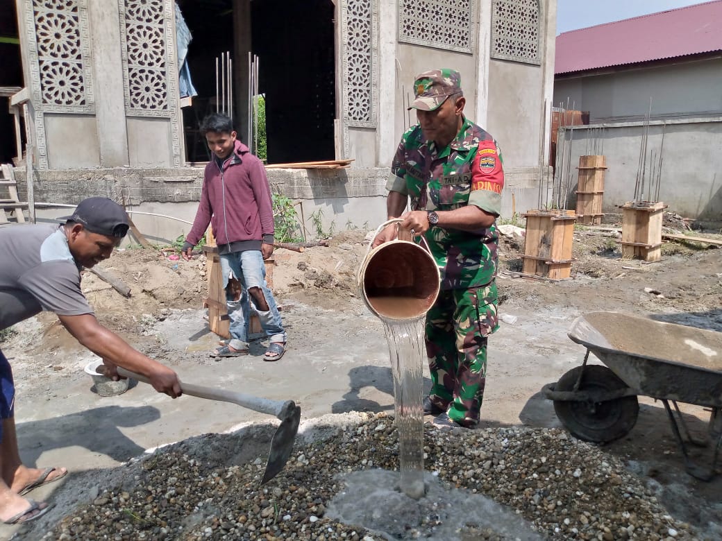 Sertu K. Panjaitan Turun Ke Wilayah Untuk Lakukan Goro