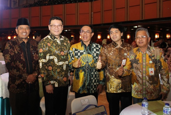 Alfedri Hadiri Acara Talkshow Peringatan Tiga Tahun Restorasi Gambut Indonesia di Jakarta.
