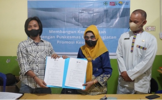 Dukung Layanan Kesehatan, Beberapa Yayasan Gandeng Puskesmas Mandah dan Sapat