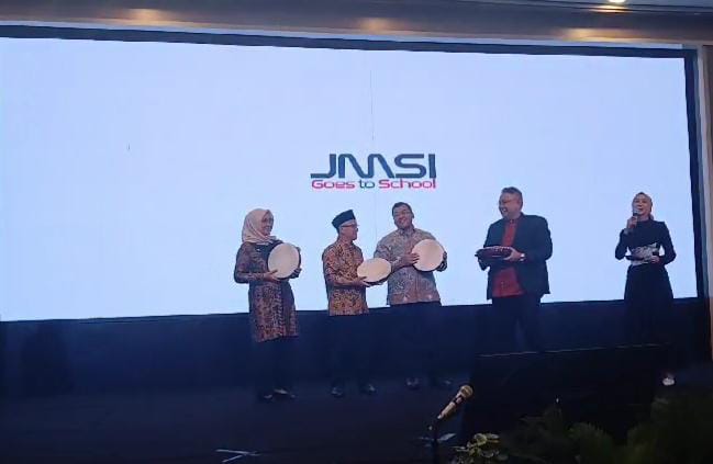 Wamendikdasmen Launching Program JMSI Goes School di Banjarmasin-Kalsel di HUT ke 5