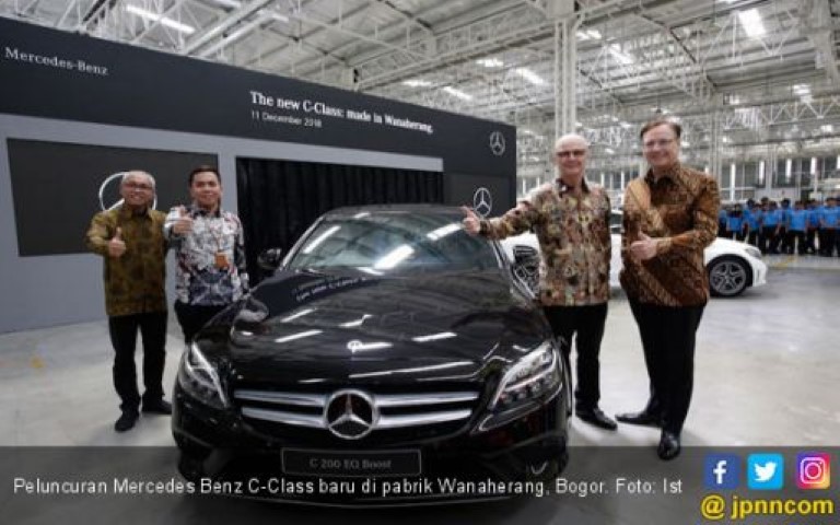 Mercedes Benz C-Class Baru Rakitan Lokal Kian Mumpuni