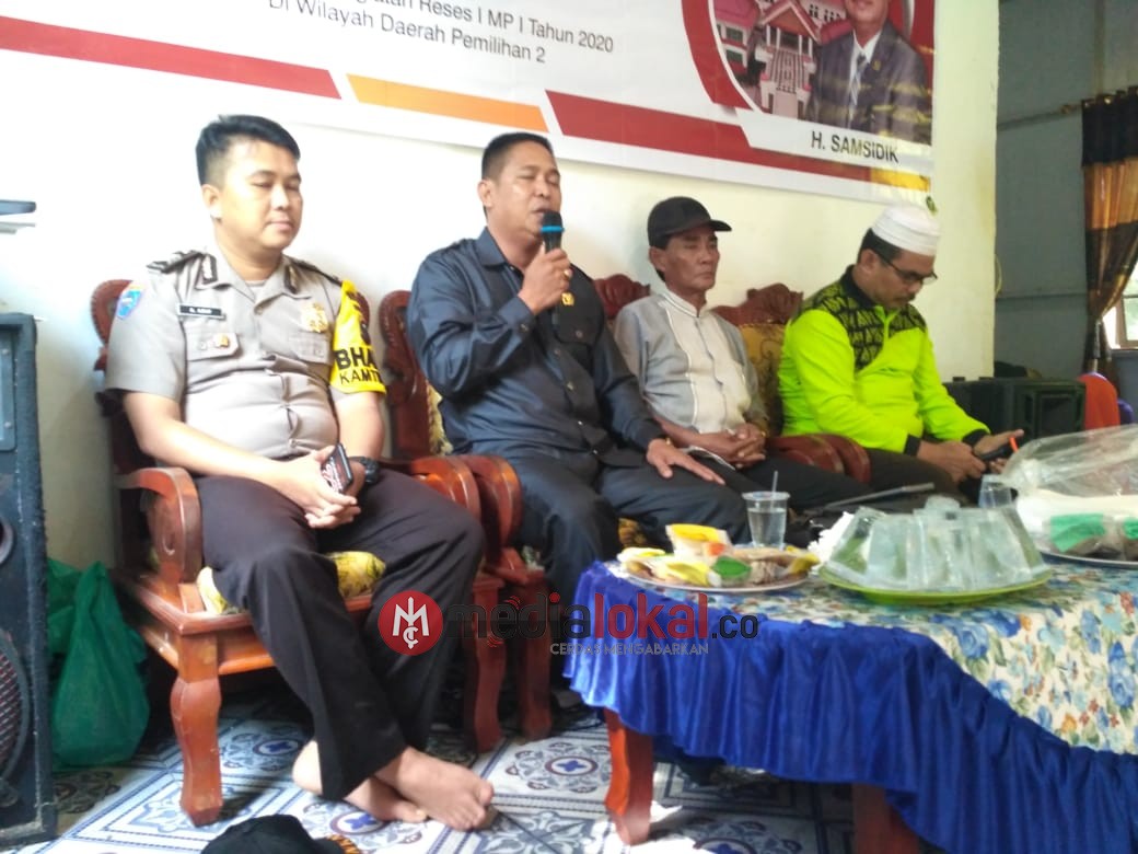 Reses Anggota DPRD Inhil Ini Disambut Antusias Masyarakat Kuala Gaung