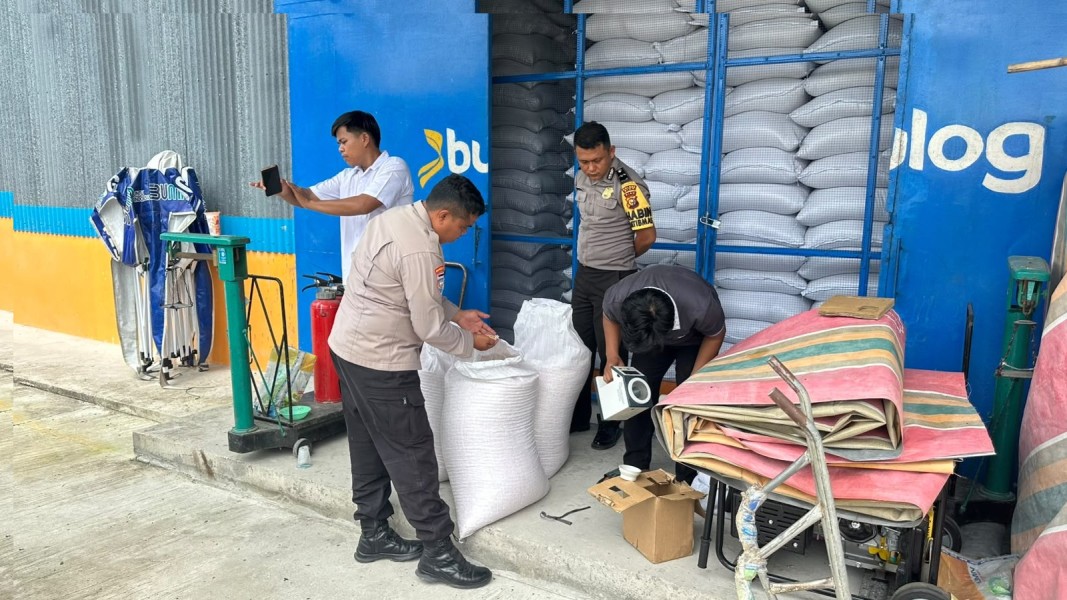 Dukung Program Ketahanan Pangan Nanasional, Polsek Koto Gasib Kembali kirim Hasil Panen Jagung Pipil