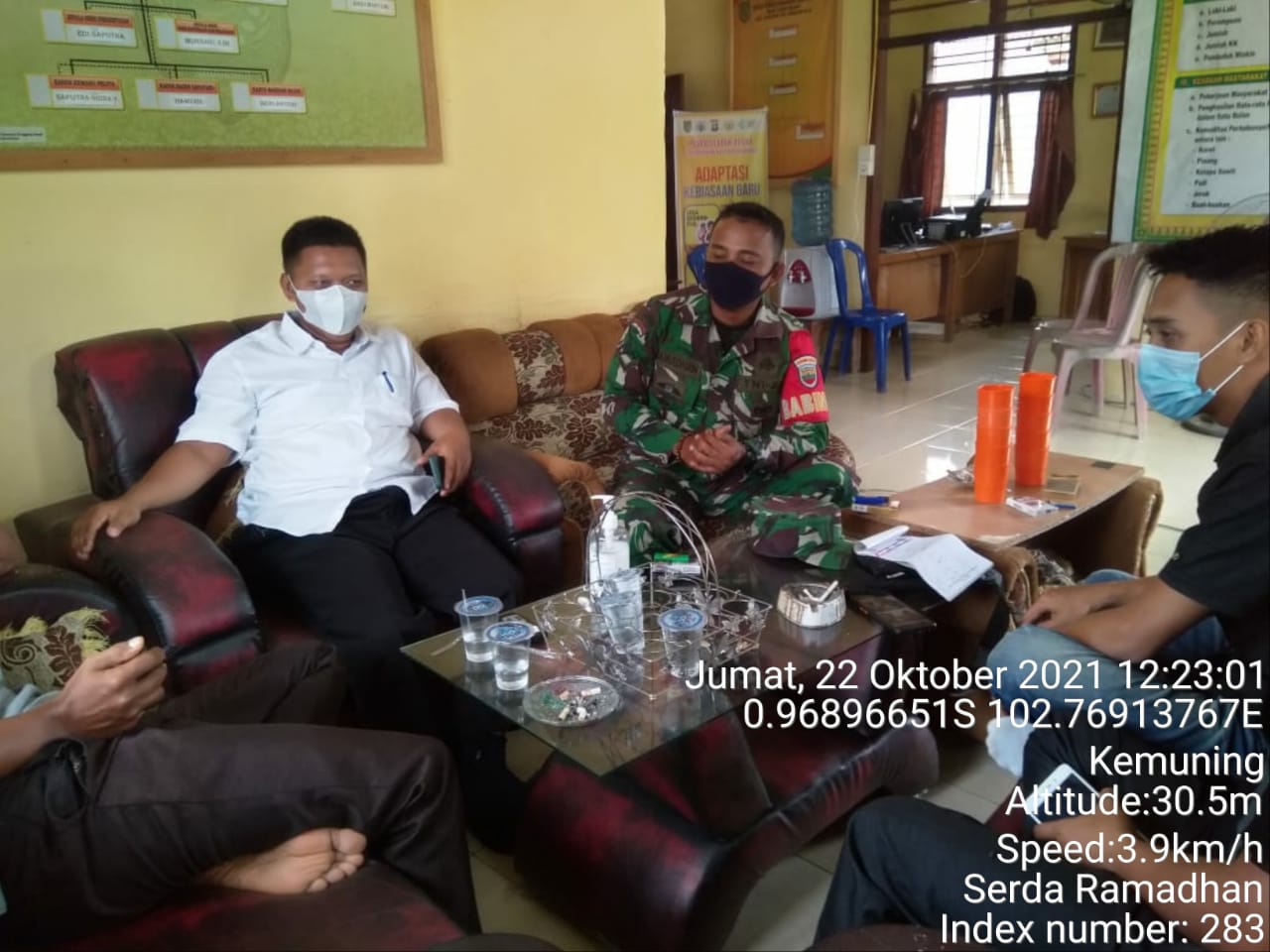 Pilkades Telah Selesai, Babinsa Koramil 09/Kemuning Ajak Semua Masyarakat Bersatu Membangun Desa