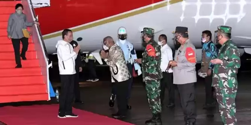 Presiden Jokowi Lanjutkan Kunjungan Kerja ke Sorong