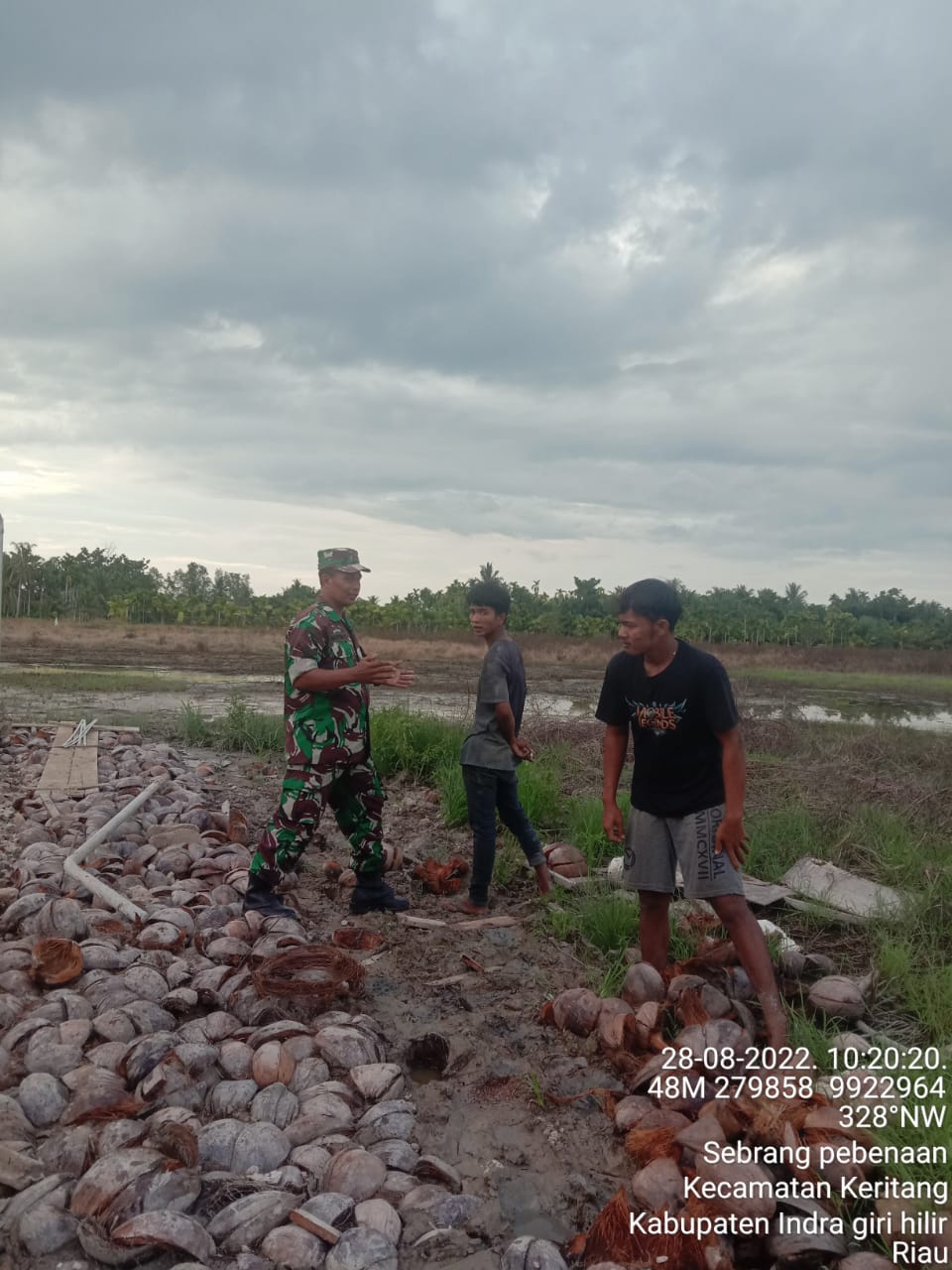 Sertu Marwandi Lakukan Himbauan Terkait Patroli dan Sosialisasi Karlahut