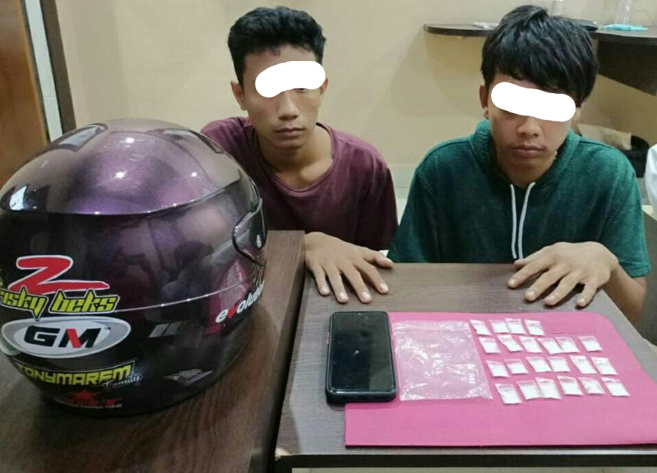 Polres Siak Ringkus 2 Pengedar Narkoba di Kecamatan Tualang