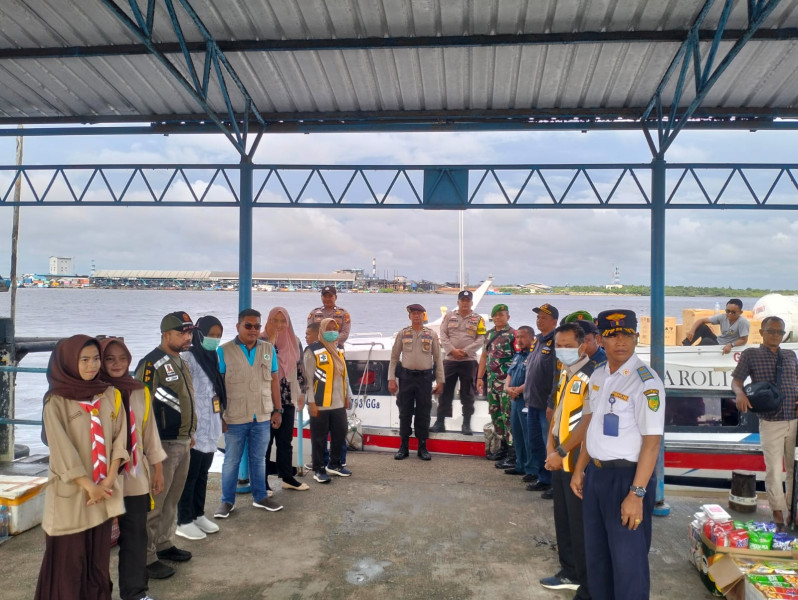 Sinergitas TNI-POLRI dan Instansi Terkait Dalam Rangka Pengamanan Arus Mudik Natal 2023