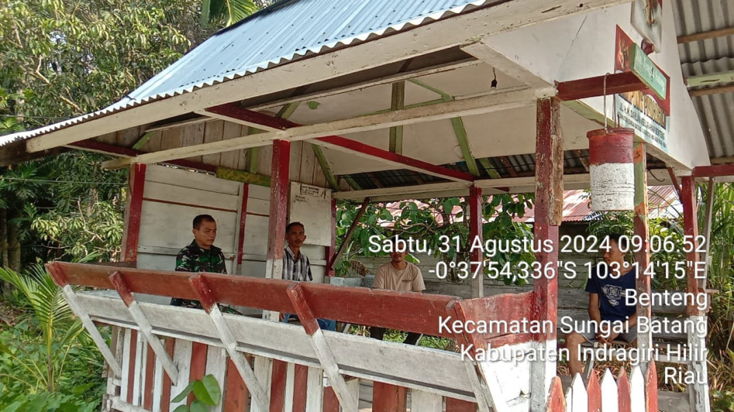 Babinsa Sertu M. Hasan Rutin Jalin Kebersamaan dan Kekompakan Melalui Komsos