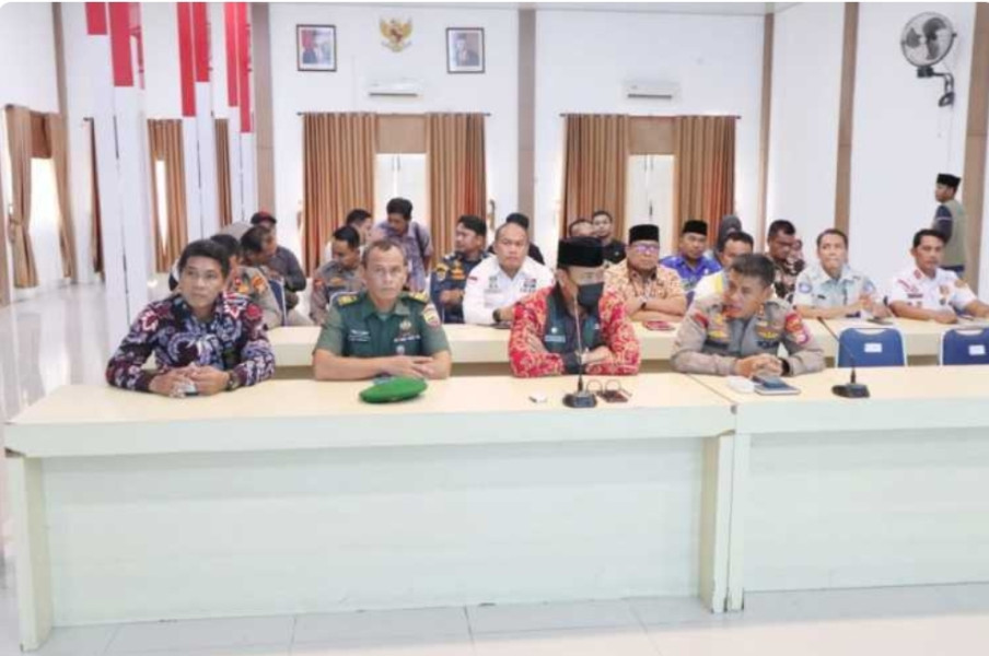 Pemkab Inhil Ikuti Rakor Lintas Sektoral Dalam Rangka Kesiapan Menghadapi Idul Fitri 1444 H/2023