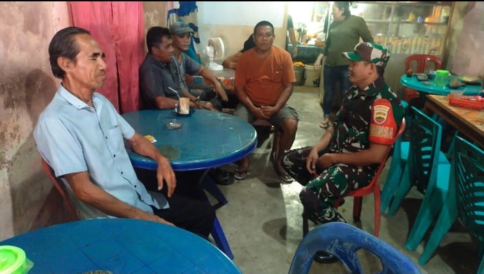 Koptu Jalaluddin Sentuh Hati Warga Kulim Jaya, Eratkan Tali Silaturahmi