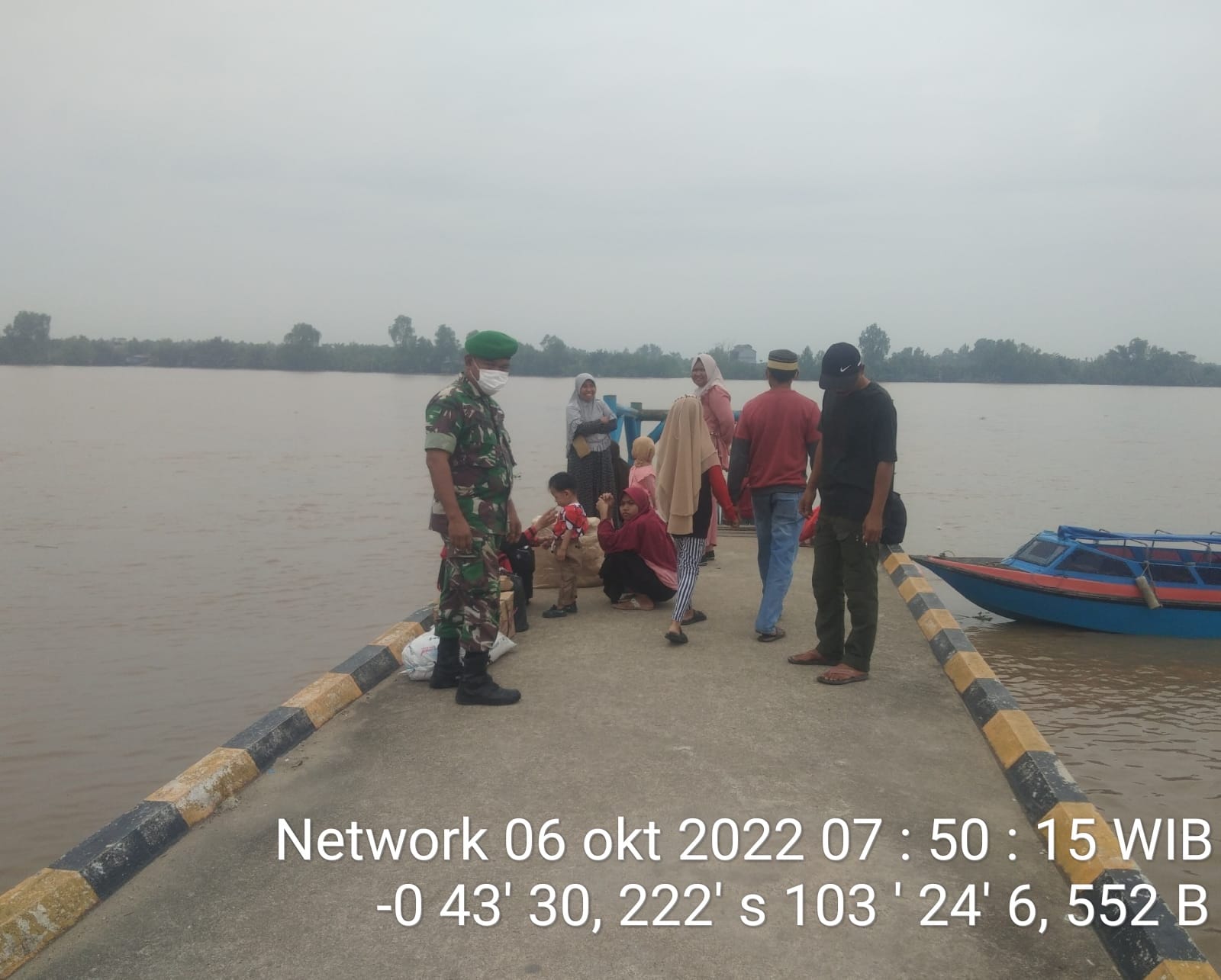 Tegakkan Disiplin Prokes Oleh Babinsa Koramil 07/Reteh di Binaan