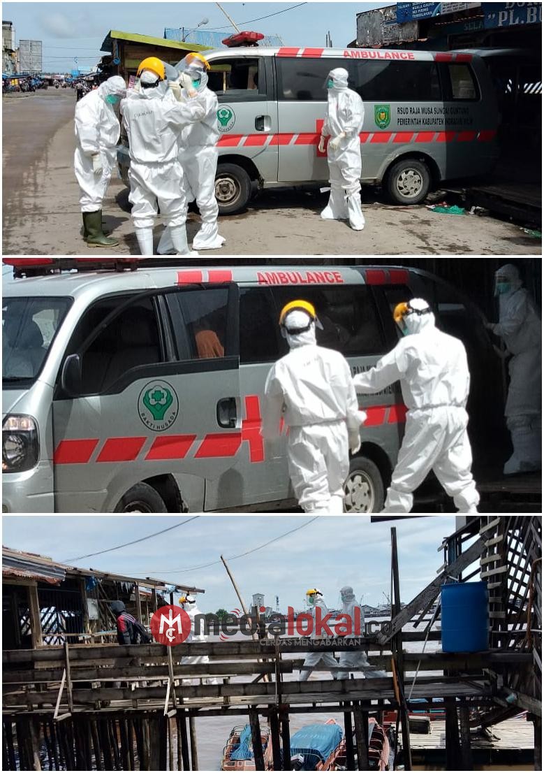 Riwayat dari Luar Inhil, Kini Ada 3 Pasien Reaktif Covid-19 di RSUD Raja Musa Sungai Guntung