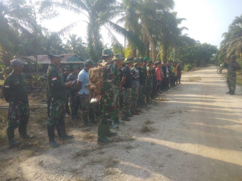 Pelaksanaan TMMD Resmi di Buka Oleh Bupati Inhil