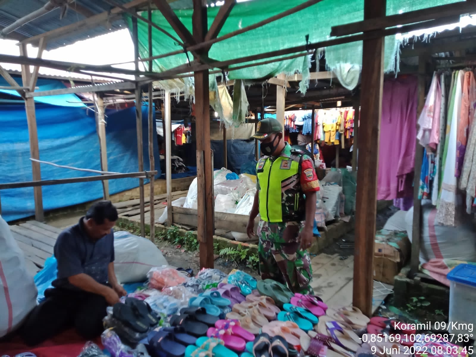 Sertu S. Sembiring Sosialisasi dan Penegakan Disiplin di Desa Keritang Hulu