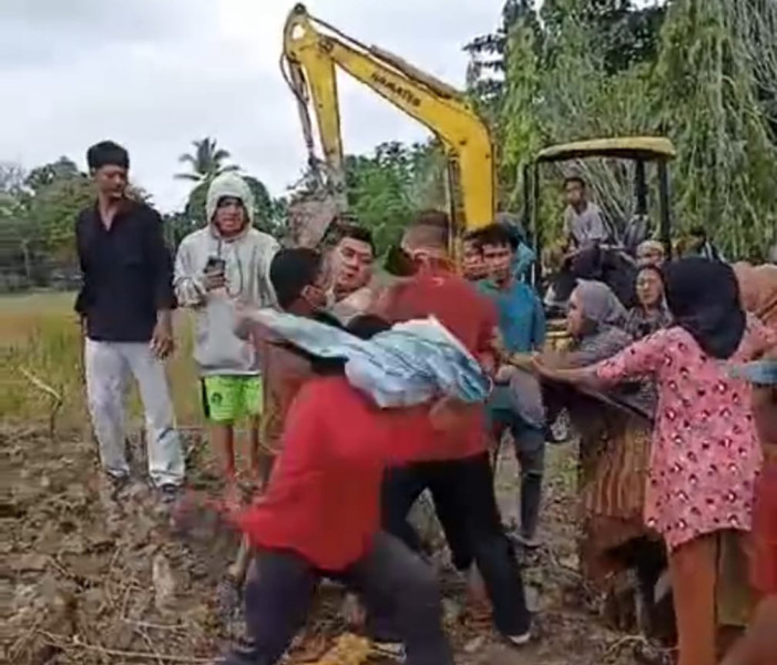 Laporan Polisi di SP3, Jekamisa Menangis Saat Ceritakan Dikeroyok dan Tanah Diserobot