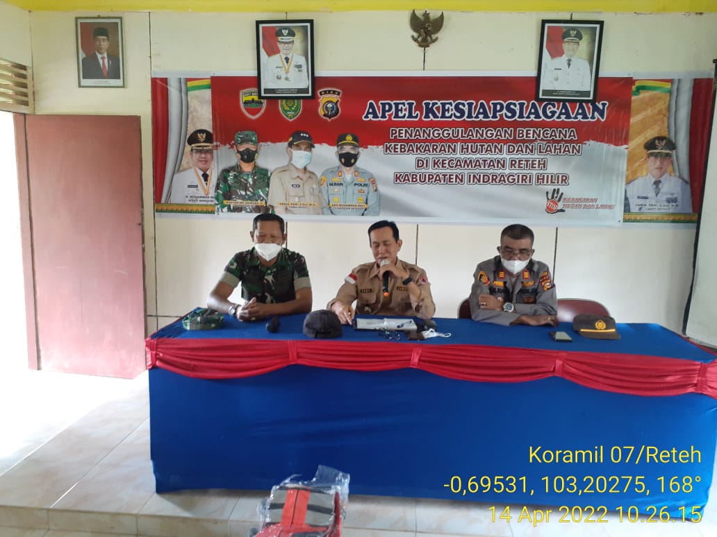 Patroli Rutin Oleh Babinsa Koramil 07/Reteh Terkait Kahutla di Lahan Masyarakat