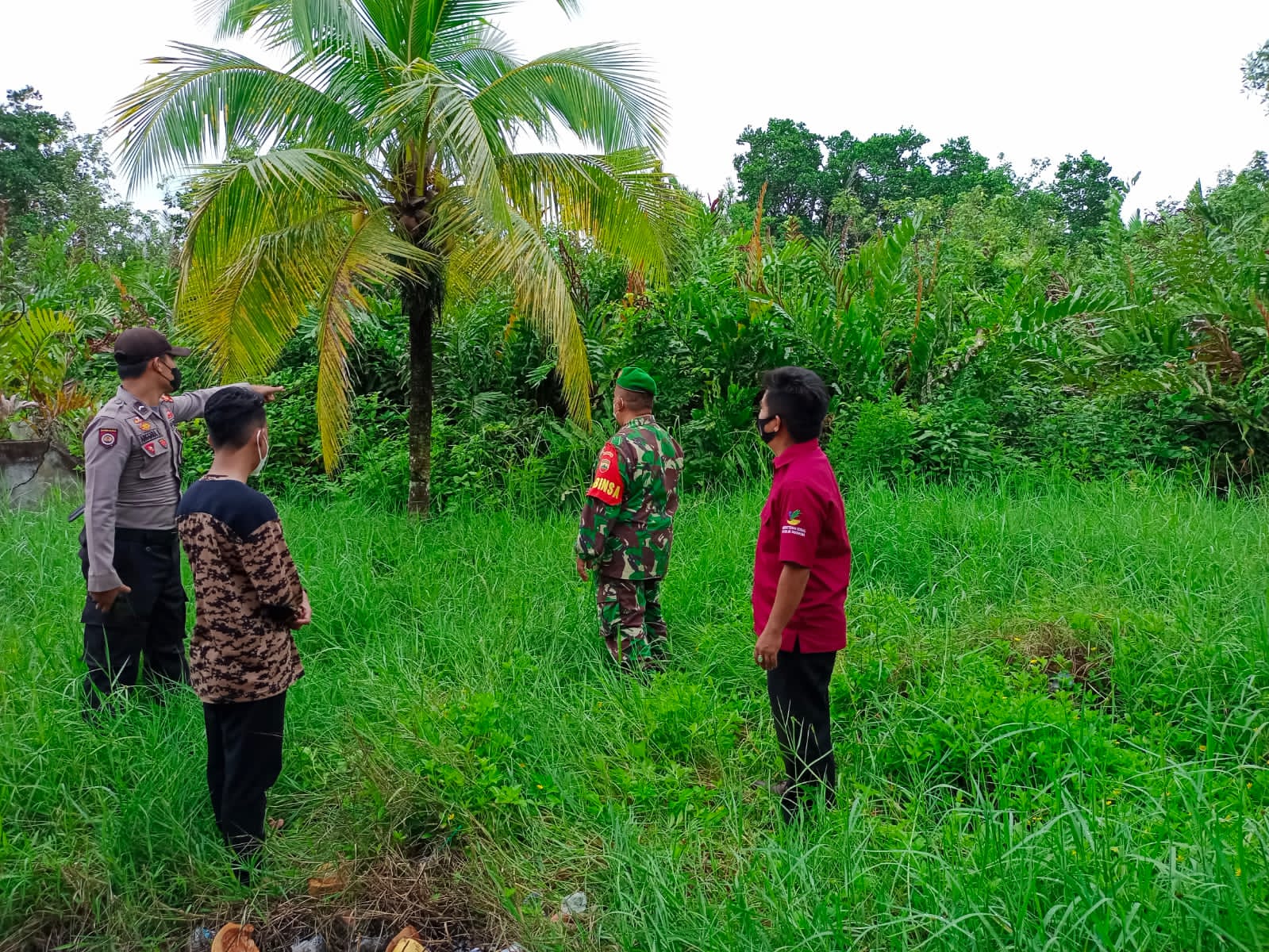 Upaya Pencegahan Karhutla Terus Dilakukan Babinsa Koramil 04/Kuindra