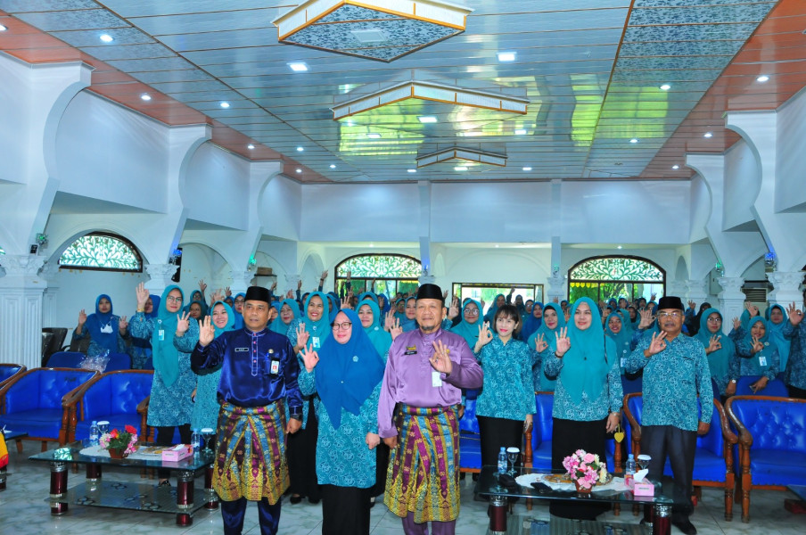 BPBD Gandeng TP PKK Kabupaten Bengkalis Sosialisasi Keluarga Tangguh Bencana (Katana)