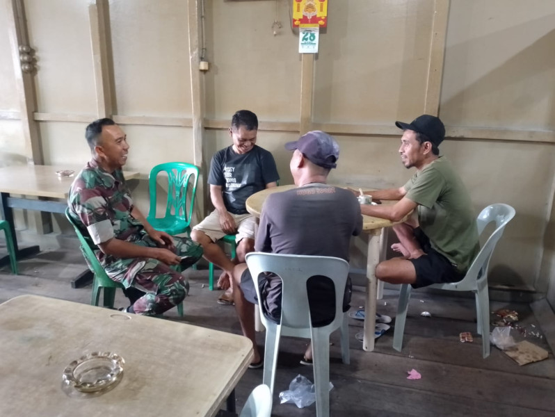 Babinsa Koramil 04/Kuindra Himbau Untuk Saling Menghargai Antar Sesama